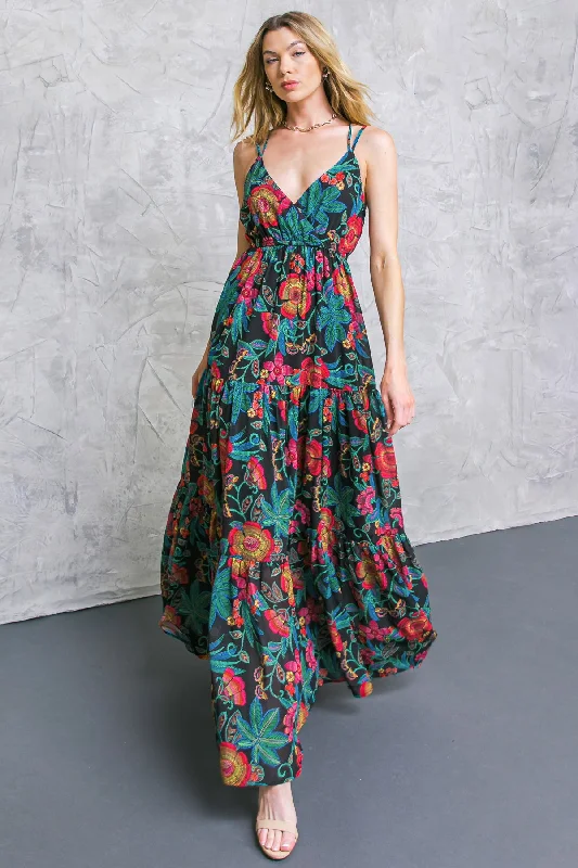 ISLAND DREAMS WOVEN MAXI DRESS Fashionable Chiffon Maxi Dress