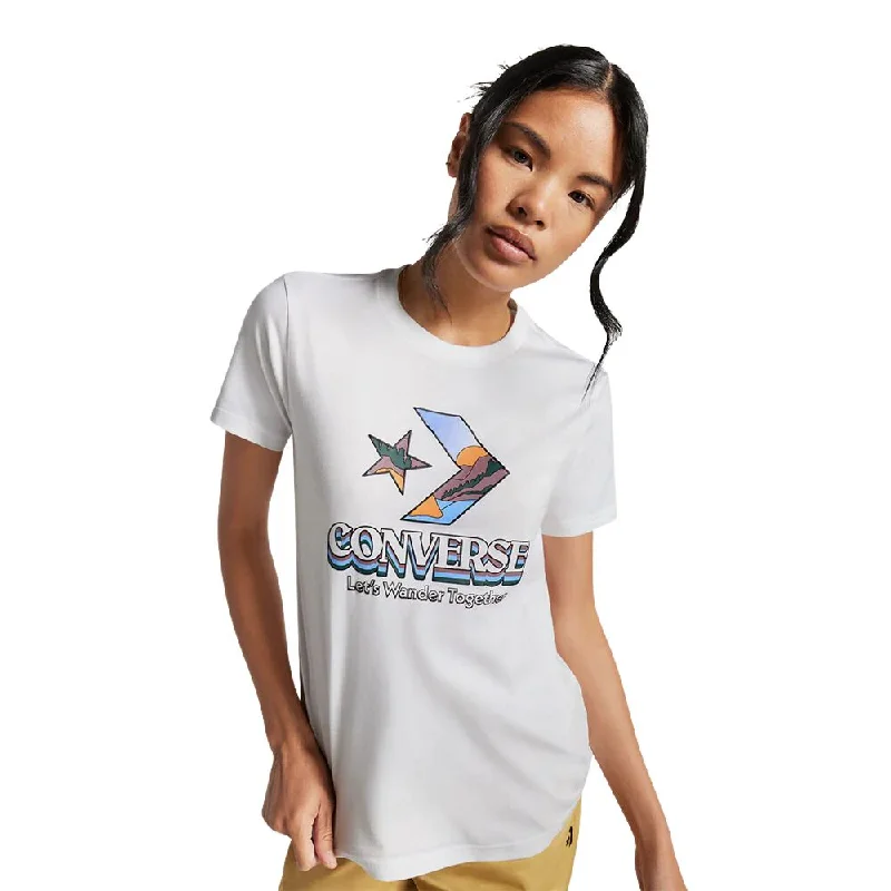 Star Chevron Infill T-shirt Casual Formal Business