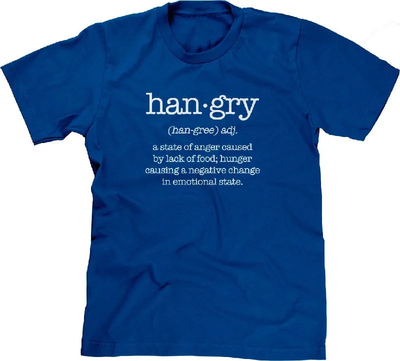 Hangry T-Shirt Terry Blend Velvet Blend Canvas Blend