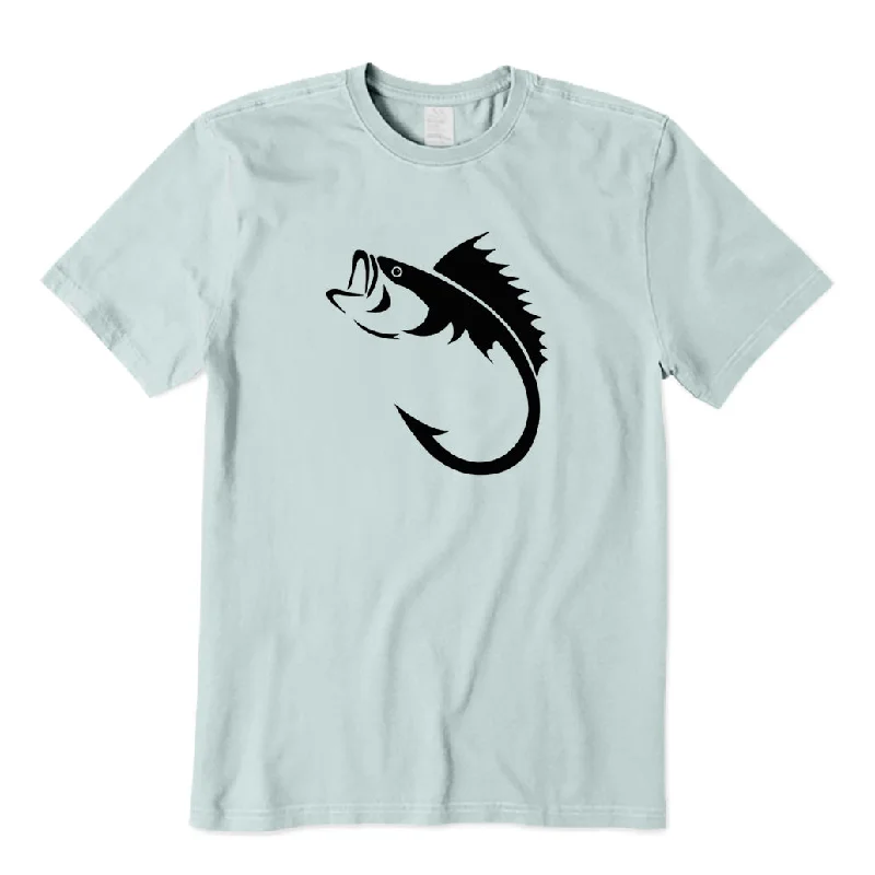 Magic Fish Hook T-Shirt Casual Formal Business