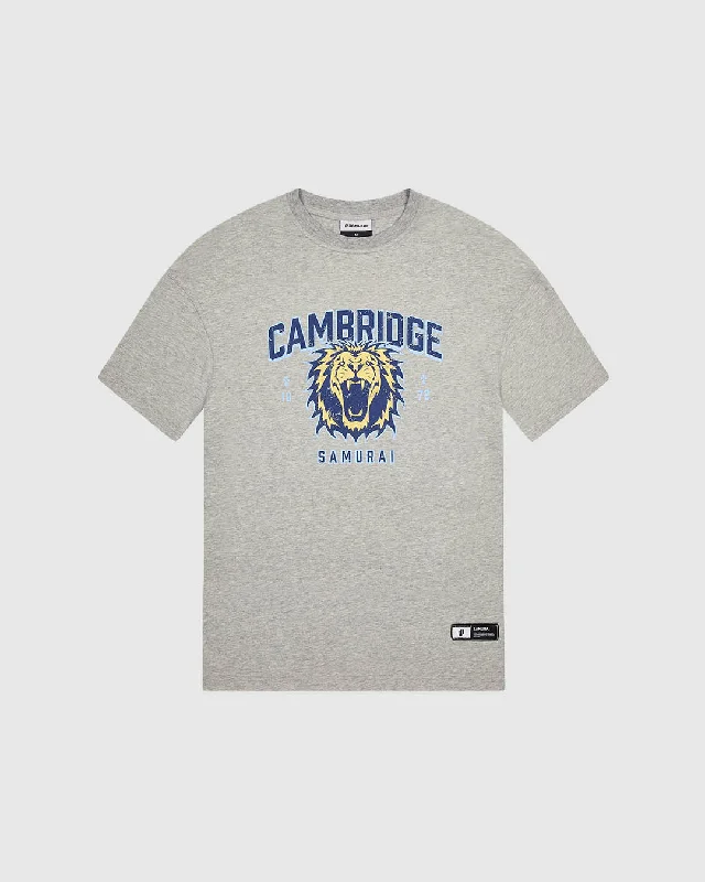 OC: 00-16 - Women's Cambridge T-Shirt - Grey Hooded Caped Shawl Collar