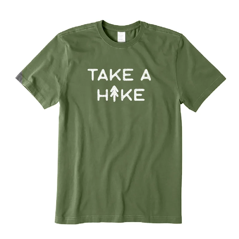 Take A Hike T-Shirt Thin T-Shirt Open Front Quick Dry