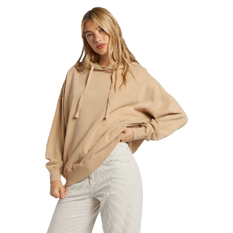 Billabong So Classic Hoodie - Khaki Hoodie with V-Neck Classic Versatile