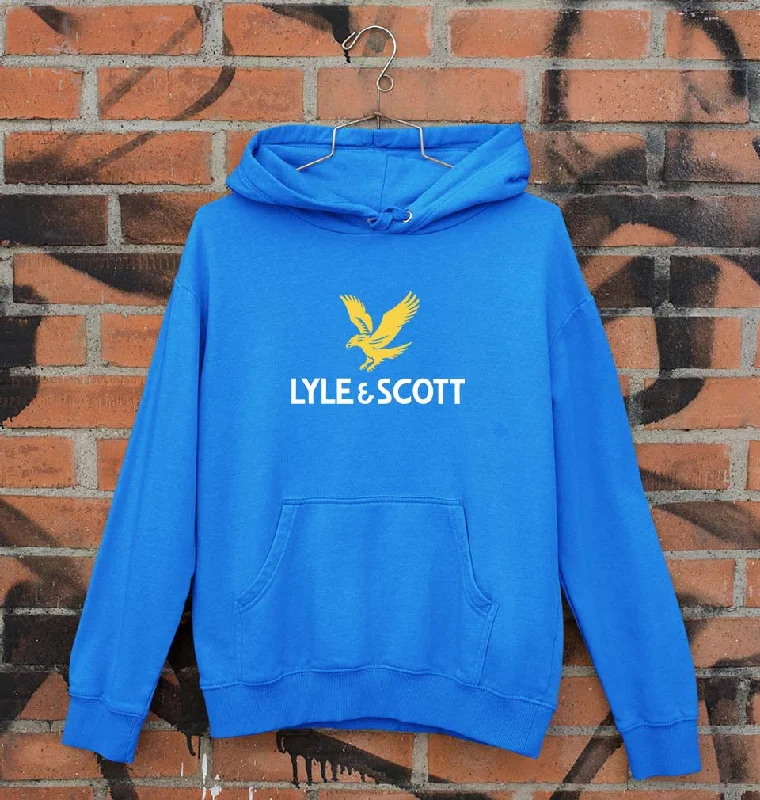 Lyle & Scott Unisex Hoodie for Men/Women Hoodie with Applique Textured Unique