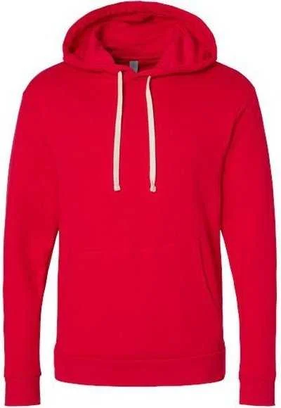 Next Level 9303 Unisex Santa Cruz Hoodie - Red Hoodie with Neon Bright Vibrant