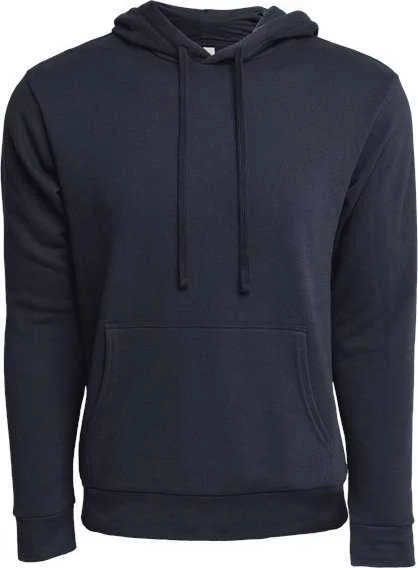 Next Level 9304 Unisex Laguna Sueded Hoodie - Midnight Navy Hoodie with Half-Zip Sporty Casual