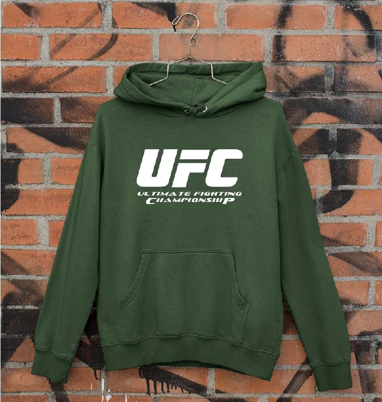 UFC Unisex Hoodie for Men/Women Hoodie with Pattern Geometric Abstract