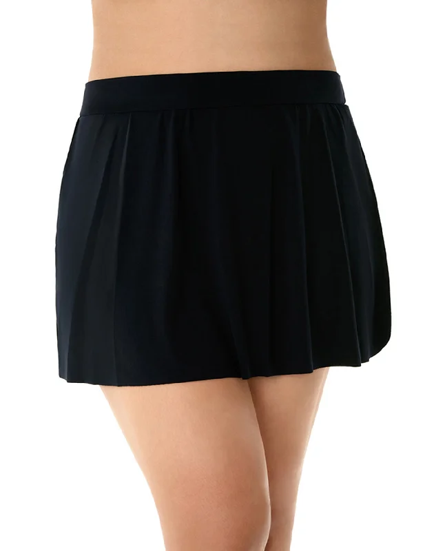 Magicsuit Black Plus Size Jersey Tennis Swim Skirt denim skirt fashionable