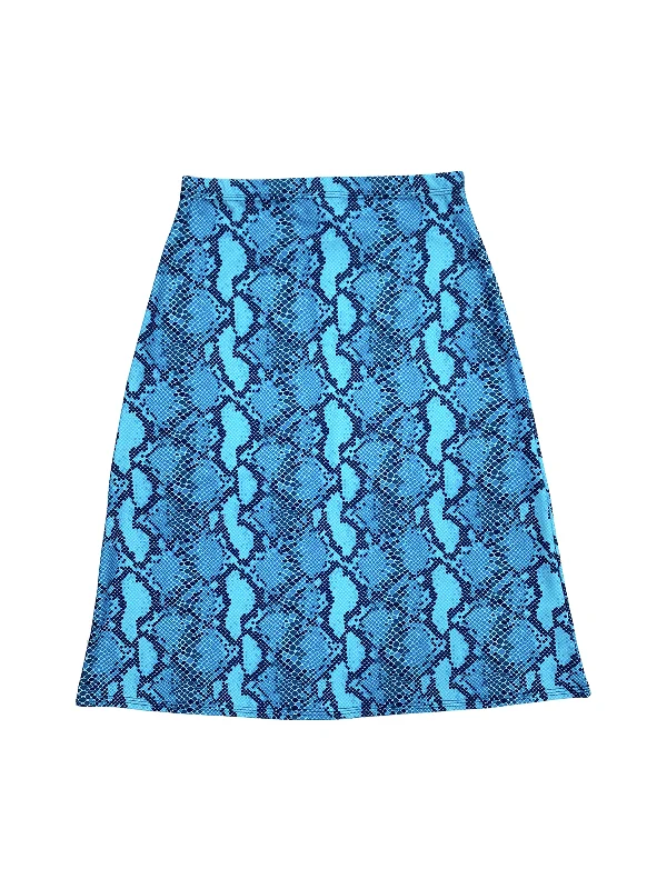 Python A-Line Swim Skirt denim skirt classic