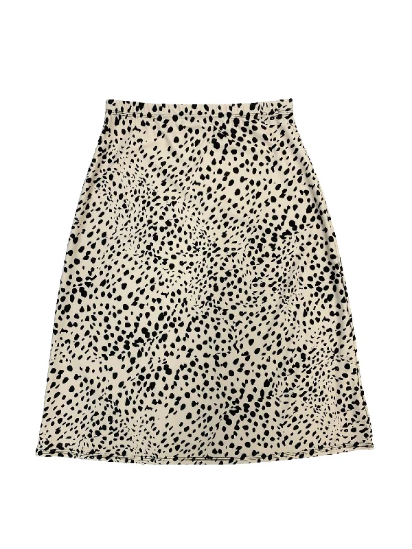 Cheetah A-Line Swim Skirt vintage skirt charm