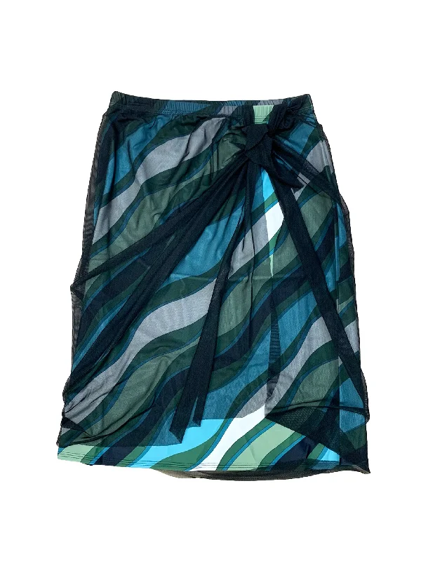 Pucci Mesh Sarong Swim Skirt chiffon skirt floaty