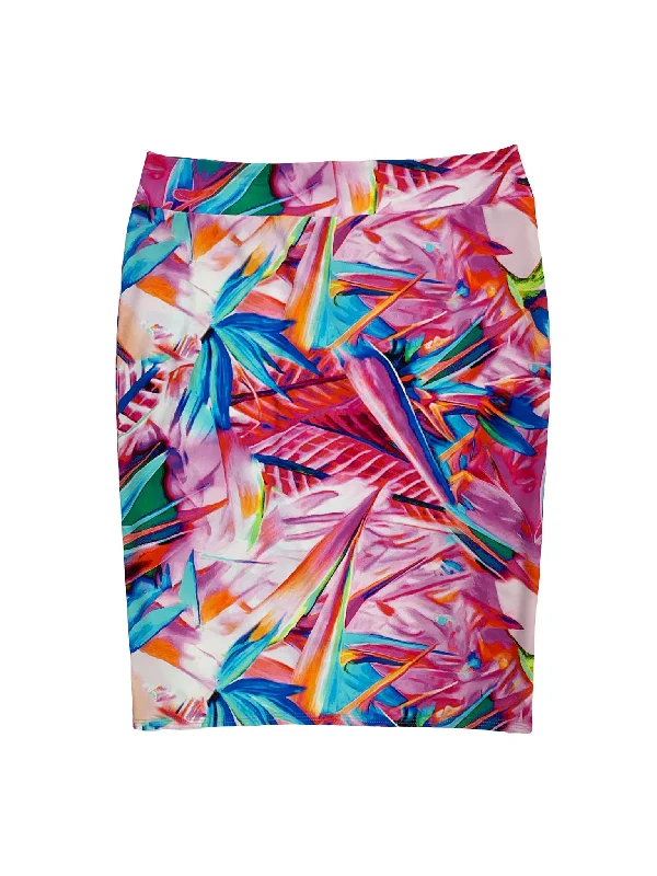 Paradise Pencil Skirt chiffon skirt floaty