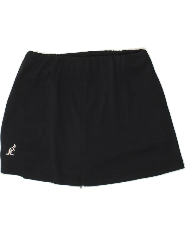 AUSTRALIAN L'ALPINA Womens Tennis Skirt IT 46 Large  Navy Blue Polyester seamless skirt comfort