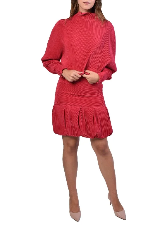 Pleated Sweater Anti-Pilling Anti-Shrink Durable