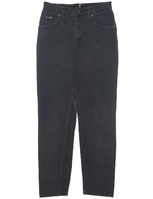 Tapered Lee Jeans - W28 L31 Elegant High-Waisted Flared Jeans